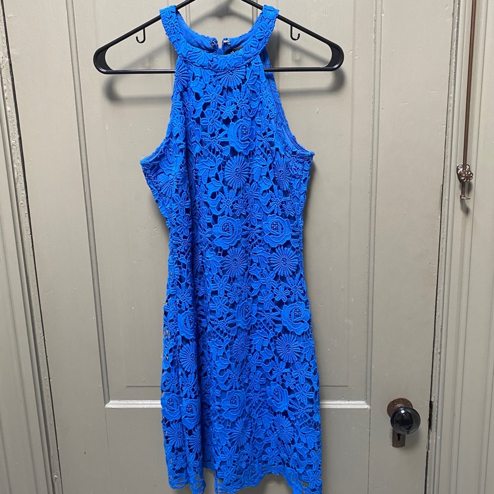 Lace mini dress